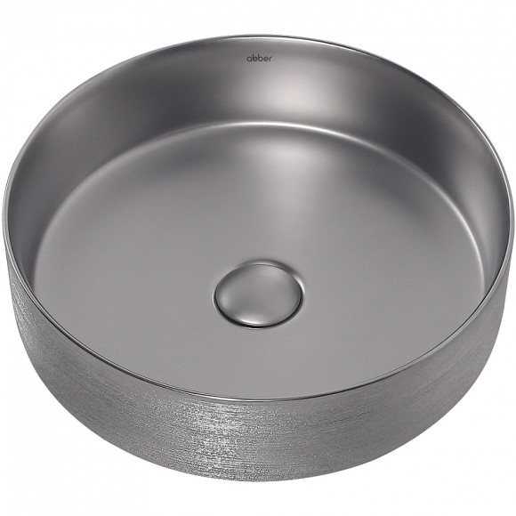 Раковина-чаша Abber Bequem 40 AC2109BSM Серебро матовое Раковина-чаша Abber Bequem 40 AC2109BSM Серебро матовое