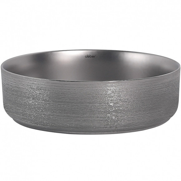 Раковина-чаша Abber Bequem 40 AC2109BSM Серебро матовое Раковина-чаша Abber Bequem 40 AC2109BSM Серебро матовое