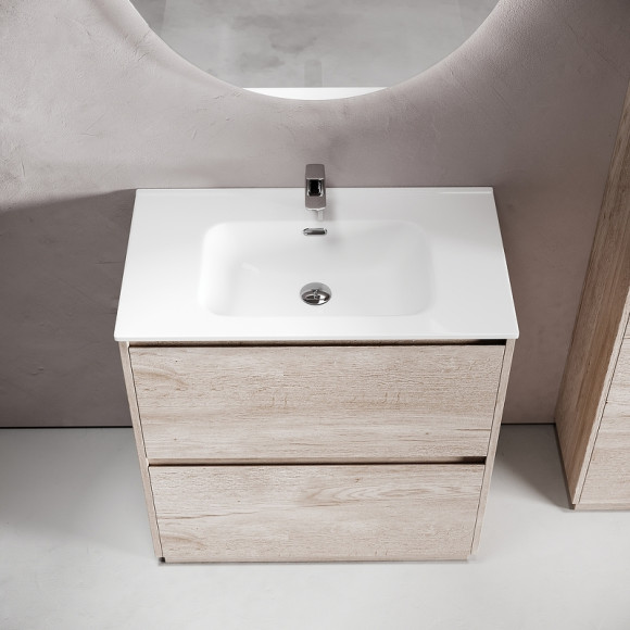 Тумба под раковину Sancos Libra Floor 80 LB80FEG Дуб галифакс натуральный Тумба под раковину Sancos Libra Floor 80 LB80FEG Дуб галифакс натуральный