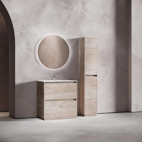 Тумба под раковину Sancos Libra Floor 80 LB80FEG Дуб галифакс натуральный Тумба под раковину Sancos Libra Floor 80 LB80FEG Дуб галифакс натуральный