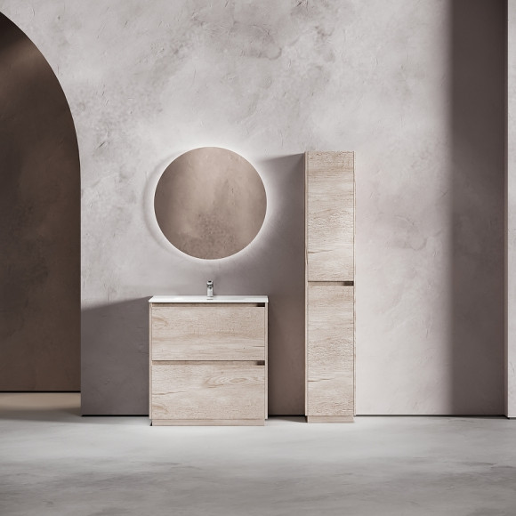 Тумба под раковину Sancos Libra Floor 80 LB80FEG Дуб галифакс натуральный Тумба под раковину Sancos Libra Floor 80 LB80FEG Дуб галифакс натуральный