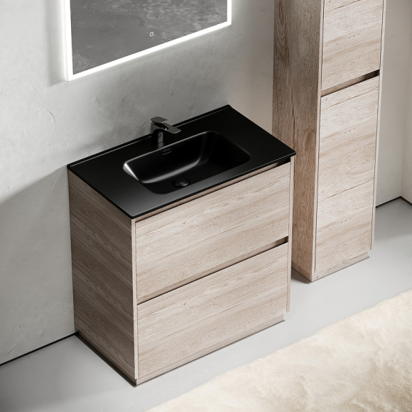 Тумба под раковину Sancos Libra Floor 80 LB80FEG Дуб галифакс натуральный Тумба под раковину Sancos Libra Floor 80 LB80FEG Дуб галифакс натуральный