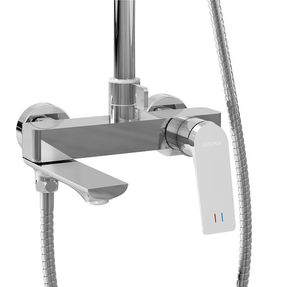 Душевая система Grossman Cosmo 500.K35.02.100 Хром Душевая система Grossman Cosmo 500.K35.02.100 Хром