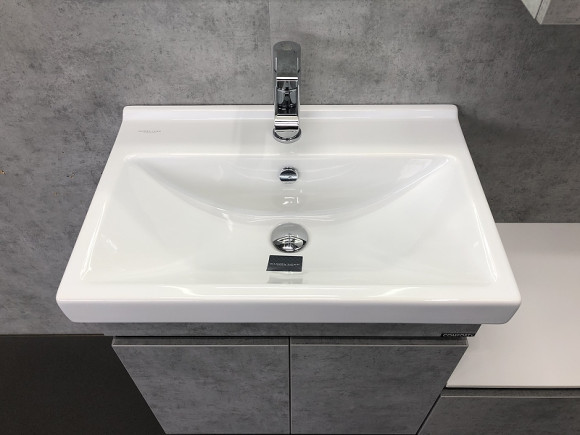 Тумба с раковиной Comforty Осло 60 00-00000835 подвесная Бетон светлый Тумба с раковиной Comforty Осло 60 00-00000835 подвесная Бетон светлый