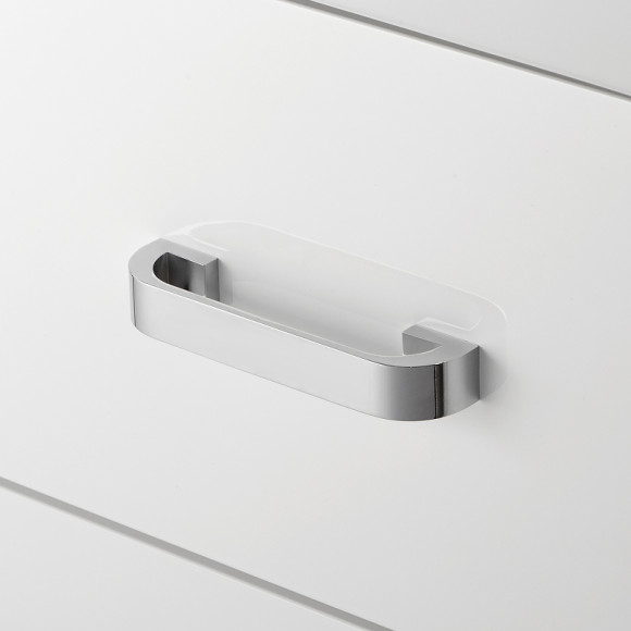 Тумба под раковину Aquaton Америна 67 1A137601AM010 подвесная Белая глянцевая