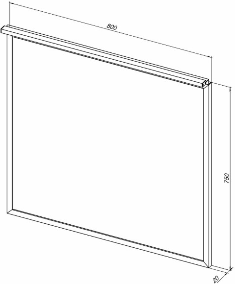 Зеркало Allen Brau Priority 80 1.31015.BB с подсветкой Черный браш Зеркало Allen Brau Priority 80 1.31015.BB с подсветкой Черный браш