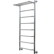 Водяной полотенцесушитель Тругор Браво 1 П НП 120x50 с полкой Хром