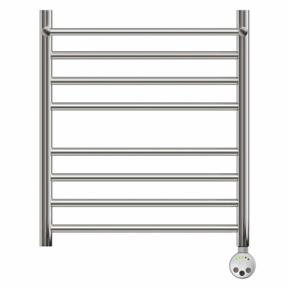 Электрический полотенцесушитель Point Аврора Премиум PN10156SPE П7 500x600 с полкой левый/правый Хром Электрический полотенцесушитель Point Аврора Премиум PN10156SPE П7 500x600 с полкой левый/правый Хром