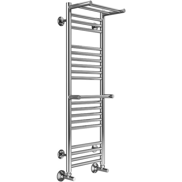 Водяной полотенцесушитель Terminus Аврора П20 300x1010 4660059582146 с полкой Хром Водяной полотенцесушитель Terminus Аврора П20 300x1010 4660059582146 с полкой Хром