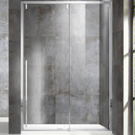 Душевая дверь Vincea Lugano 140 VDS-1L140CL-1 профиль Хром стекло прозрачное