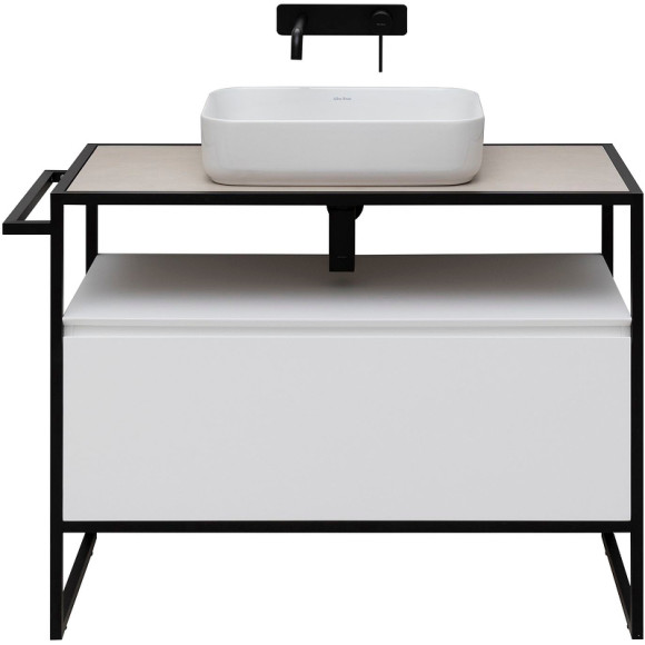 Тумба под раковину Allen Brau Priority 100 1.31003.WM Белая матовая Тумба под раковину Allen Brau Priority 100 1.31003.WM Белая матовая