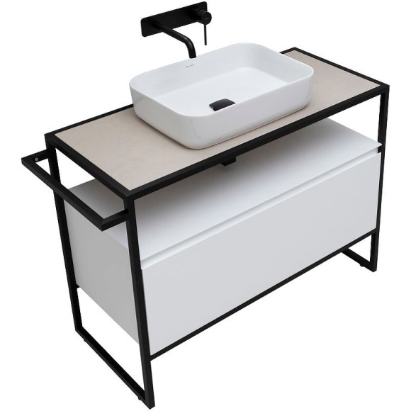 Тумба под раковину Allen Brau Priority 100 1.31003.WM Белая матовая Тумба под раковину Allen Brau Priority 100 1.31003.WM Белая матовая