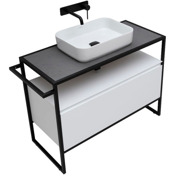 Тумба под раковину Allen Brau Priority 100 1.31003.WM Белая матовая Тумба под раковину Allen Brau Priority 100 1.31003.WM Белая матовая