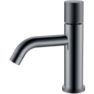 Смеситель для раковины Boheme Stick 121-SGM.2 Оружейная сталь глянцевая