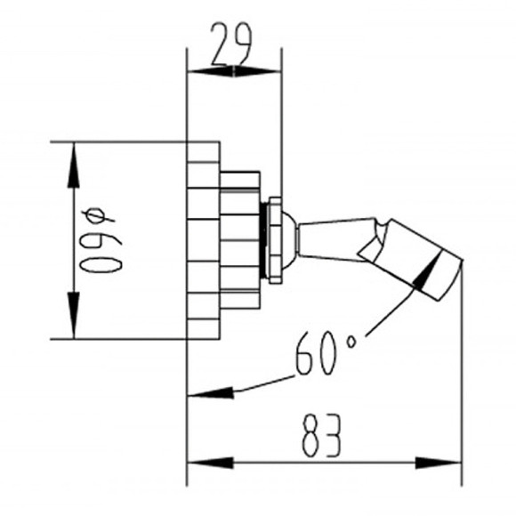Держатель ручного душа Bronze de Luxe Windsor 21674 Бронза
