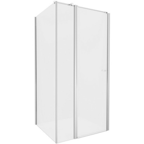 Душевой уголок New Trendy New Soleo Chrome 90x80 K-0716 профиль Хром стекло прозрачное