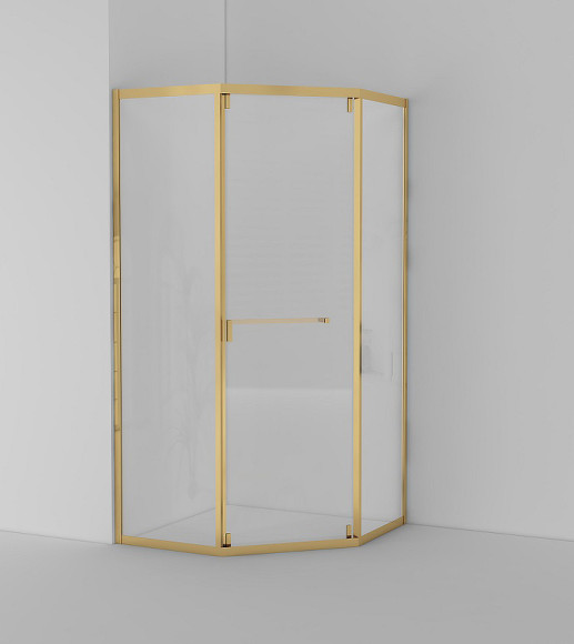 Душевой уголок Cezares Relax-304 100x100 RELAX-304-P-1-100-C-BORO профиль Брашированное золото стекло прозрачное Душевой уголок Cezares Relax-304 100x100 RELAX-304-P-1-100-C-BORO профиль Брашированное золото стекло прозрачное
