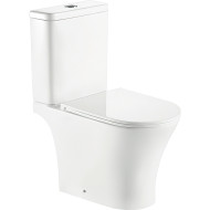 Унитаз компакт SantiLine SL-5010 с бачком и сиденьем Микролифт