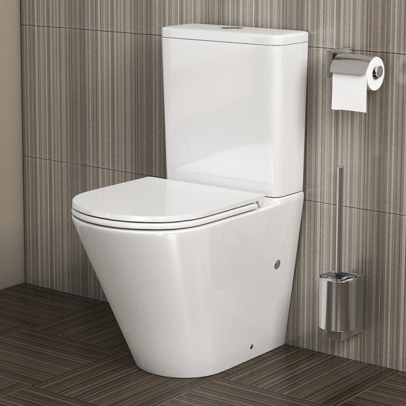 Унитаз компакт Grossman GR-4450S с бачком и сиденьем Микролифт Унитаз компакт Grossman GR-4450S с бачком и сиденьем Микролифт