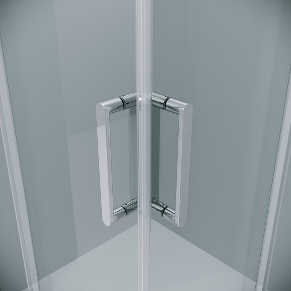 Душевой уголок Grossman Classic 80х80 300.K33.04.8080.10.00 профиль Хром стекло прозрачное Душевой уголок Grossman Classic 80х80 300.K33.04.8080.10.00 профиль Хром стекло прозрачное