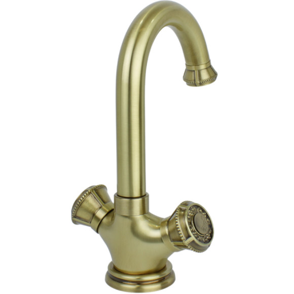 Смеситель для раковины Bronze de Luxe Royal 21981 Бронза Смеситель для раковины Bronze de Luxe Royal 21981 Бронза
