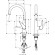 Смеситель для кухни Hansgrohe Talis S 72812000 Хром