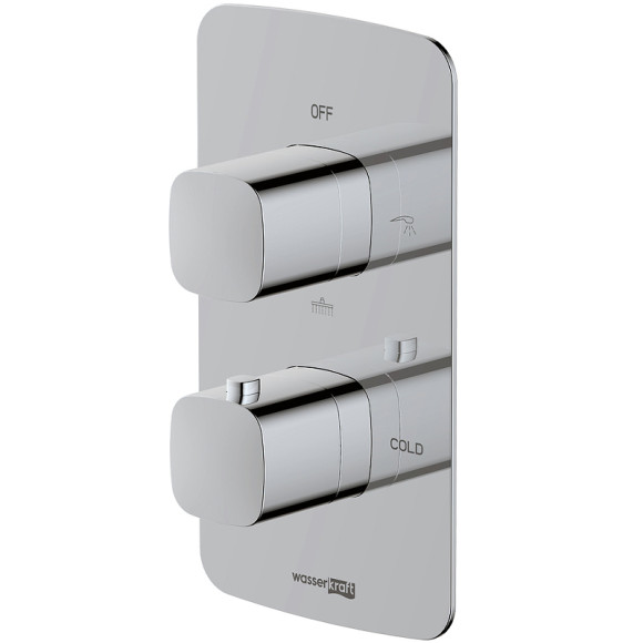 Душевая система WasserKRAFT A178644 Thermo с термостатом Хром Душевая система WasserKRAFT A178644 Thermo с термостатом Хром