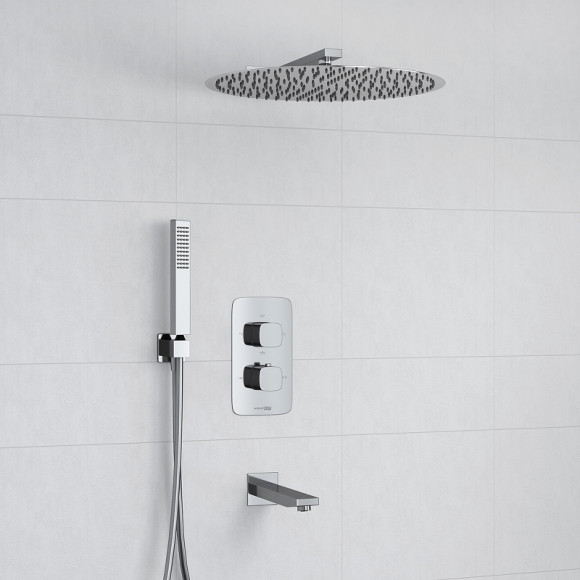 Душевая система WasserKRAFT A178644 Thermo с термостатом Хром Душевая система WasserKRAFT A178644 Thermo с термостатом Хром