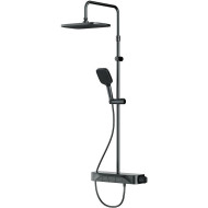 Душевая система AM.PM Func F078F222 с термостатом Черная матовая