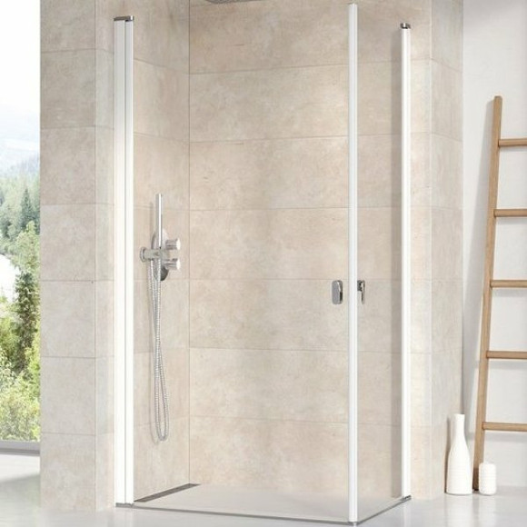 Душевая дверь Ravak Chrome CRV1-80 1QV40101Z1 профиль Белый стекло Transparent Душевая дверь Ravak Chrome CRV1-80 1QV40101Z1 профиль Белый стекло Transparent