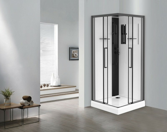 Душевая кабина Esbano Muse 90x90 ESKM90CKR без гидромассажа Душевая кабина Esbano Muse 90x90 ESKM90CKR без гидромассажа