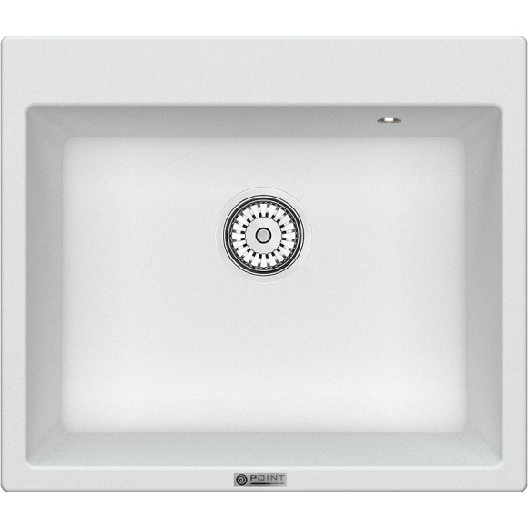 Кухонная мойка Point Бинга 60 PN3003W Белая