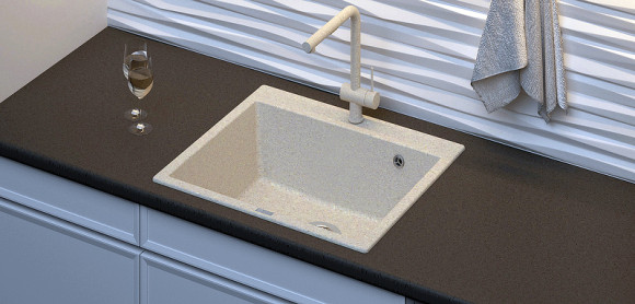 Кухонная мойка Point Бинга 60 PN3003W Белая Кухонная мойка Point Бинга 60 PN3003W Белая