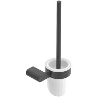 Ершик для унитаза Cezares Stylus STYLUS-TBS-V-NOP Черный матовый