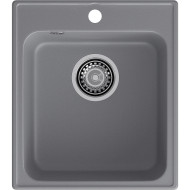 Кухонная мойка GranFest Quarz GF-Z17 Темно-серая