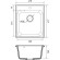 Кухонная мойка GranFest Quarz GF-Z17 Темно-серая