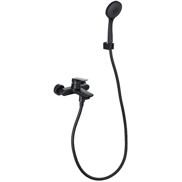 Смеситель для ванны Aquatek Вега AQ1040MB Черный матовый