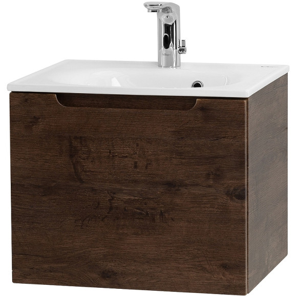 Тумба под раковину BelBagno Etna 60 ETNA-600-1C-SO-RW-P подвесная Rovere Moro