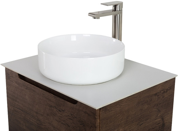 Тумба под раковину BelBagno Etna 60 ETNA-600-1C-SO-RW-P подвесная Rovere Moro