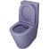 Унитаз компакт Grossman Color GR-4480LIMS Фиолетовый матовый с бачком и сиденьем Микролифт Унитаз компакт Grossman Color GR-4480LIMS Фиолетовый матовый с бачком и сиденьем Микролифт