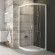 Душевой уголок Ravak Blix BLCP4-90 90x90 3B270100Z1 профиль Белый стекло Transparent Душевой уголок Ravak Blix BLCP4-90 90x90 3B270100Z1 профиль Белый стекло Transparent
