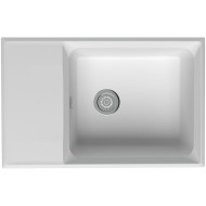 Кухонная мойка Point Этна 78 PN3012W Белая