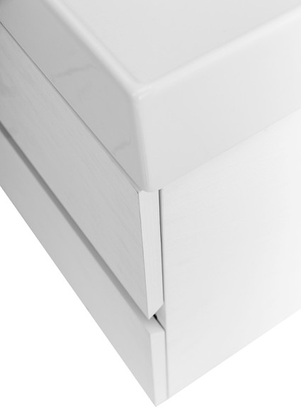 Тумба под раковину Cezares Molveno 46 80 MOLVENO 46-80-2C-SO-BG подвесная Bianco Ghiaccio