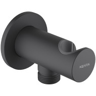 Шланговое подключение Aquatek AQ2464MB Черное матовое