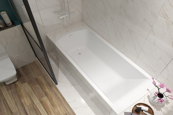 Акриловая ванна Santek Фиджи 180x80 1WH501706 без гидромассажа Акриловая ванна Santek Фиджи 180x80 1WH501706 без гидромассажа