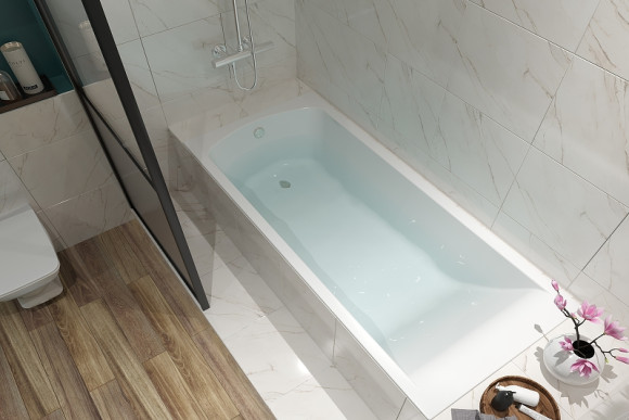 Акриловая ванна Santek Фиджи 180x80 1WH501706 без гидромассажа Акриловая ванна Santek Фиджи 180x80 1WH501706 без гидромассажа