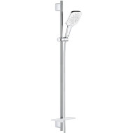Душевой гарнитур Grohe Rainshower SmartActive 26586LS0 Белая луна Хром