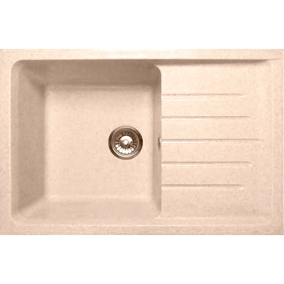 Кухонная мойка GranFest Practic GF-P760L Песочная Кухонная мойка GranFest Practic GF-P760L Песочная