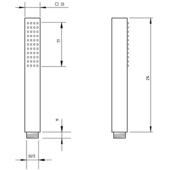 Ручной душ Migliore Quadra 20041 Золото