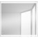 Зеркало BelBagno SPC-GRT 80 с сенсорным выключателем с подсветкой